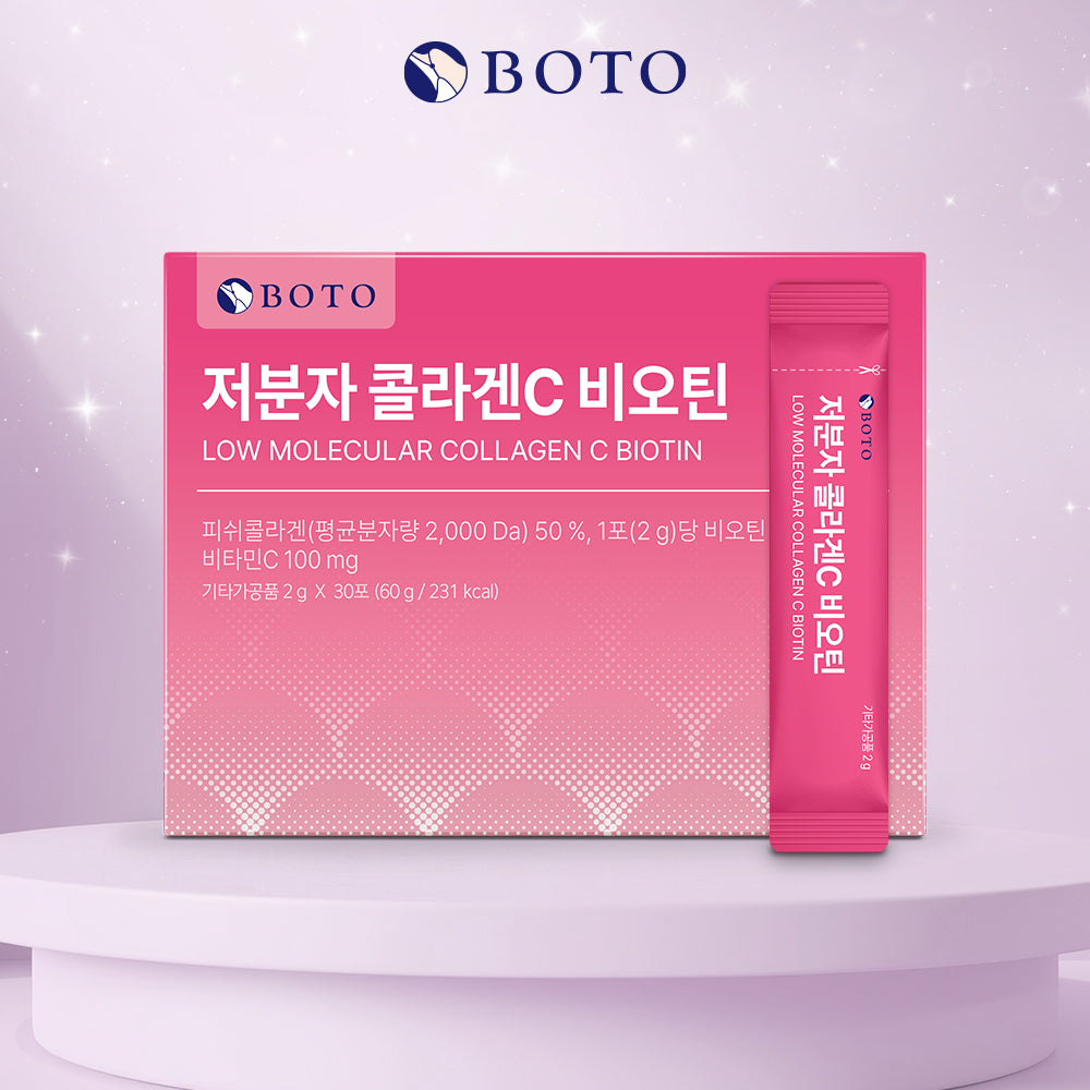 LOW MOLECULAR COLLAGEN C Biotin 2g 30p