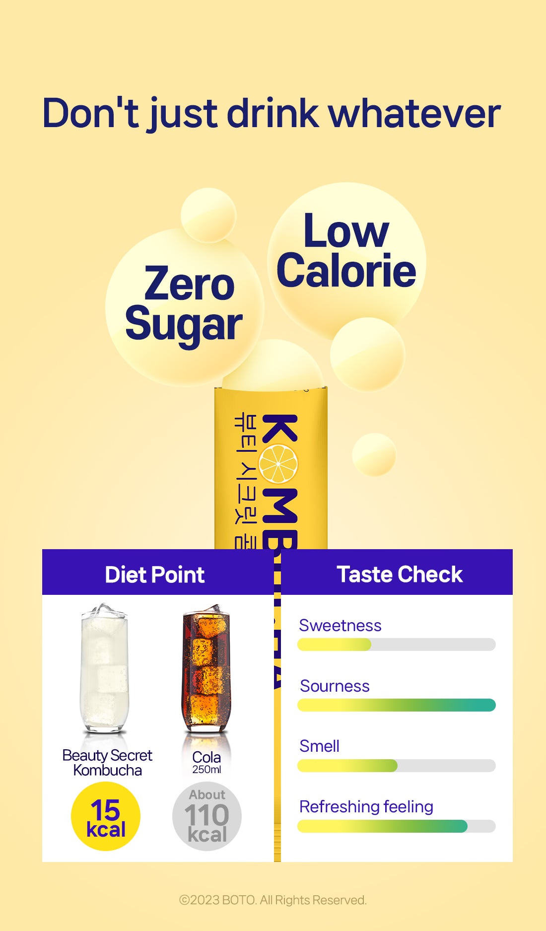 Beauty Secret Kombucha whit Lemon&Lime Flavor 5g x 30p