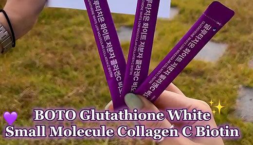 BOTO’s Glutathione White Small Molecule Collagen C Biotin! ✨