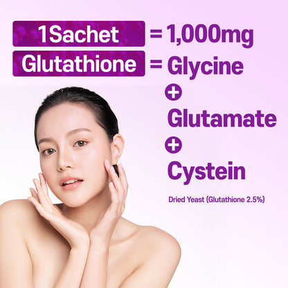 Glutathione White Fish Collagen C Biotin [4g x 30 thanh bột]