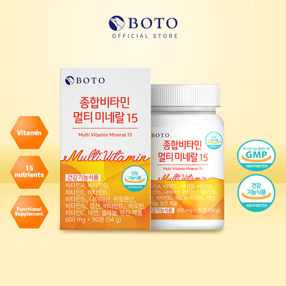 Multi Vitamin Mineral 15 600m90c (3 months)