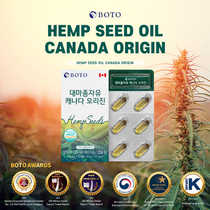 Hemp Seed Oil Canada Origin 800m30c