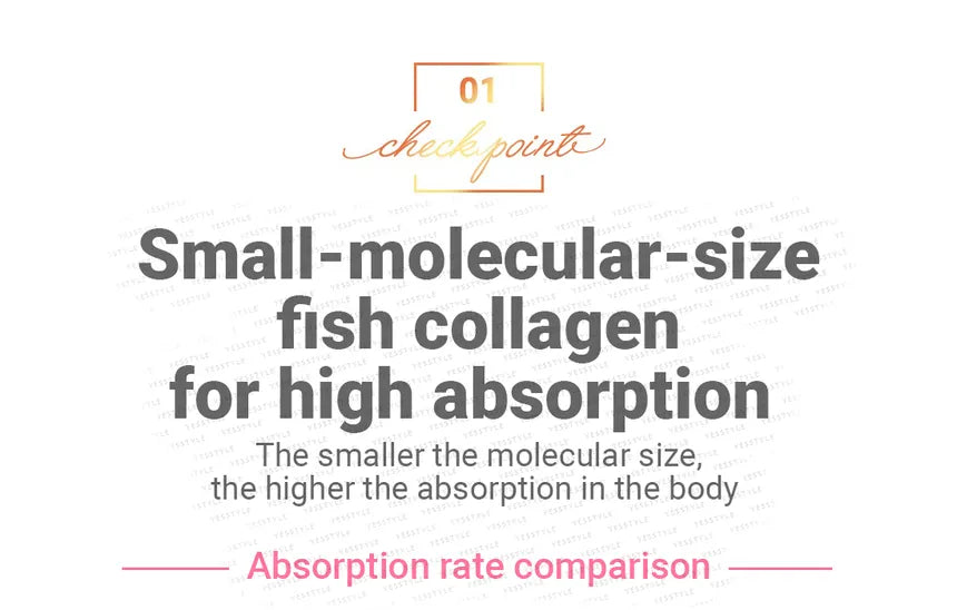 Hương đào Collagen C phân tử thấp Hyaluronic Acid [2g x 30 thanh bột]